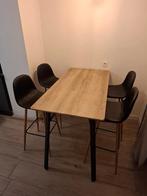 Tafel met 4 stoelen, Huis en Inrichting, Tafels | Eettafels, Ophalen, 100 tot 150 cm, 50 tot 100 cm, Zo goed als nieuw