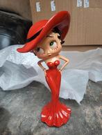 Betty boop resine chapeau rouge 30cm, Enlèvement ou Envoi, Comme neuf