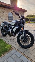 Ducati Scrambler 1100 Dark pro / 6390 km / alarm & bluetooth, Motoren, 2 cilinders, Handvatverwarming, Motorrijbewijs A, Particulier