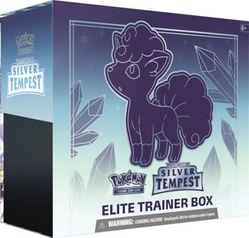 Pokemon Sword & Shield: Silver Tempest Elite Trainer Box beschikbaar voor biedingen