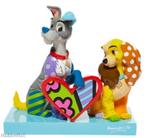 Disney Romero Britto Lady & the Vagabond Edition limitée, Autres personnages, Statue ou Figurine, Enlèvement ou Envoi, Neuf