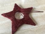 Nieuwe bordeaux kerstster - 20cm (nr897), Diversen, Ophalen of Verzenden, Nieuw