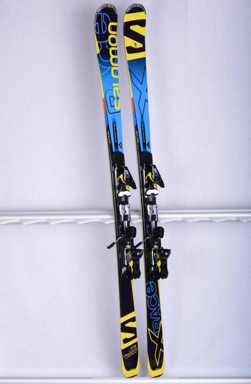 ② Skis SALOMON X-RACE Ti2 165 cm, système FTF, powerline 500