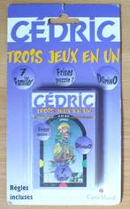 JEU DE CARTES CEDRIC TROIS EN 1, 7 FAMILLES DOMINO FRISES PU, Enlèvement ou Envoi, Comme neuf, Carta Mundi