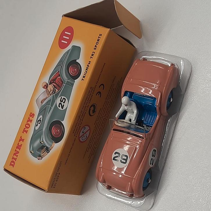 ATLAS_DINKY  nr.111 : TRIUMPH TR 3 SPORT *NEW*MIB*, Hobby en Vrije tijd, Modelauto's | 1:43, Nieuw, Auto, Overige merken, Ophalen