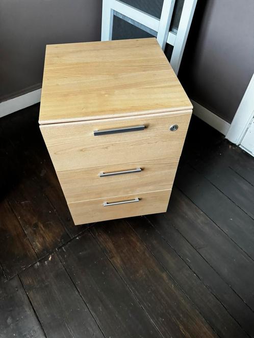 Stevige lade-/ bureau kast op wielen, Huis en Inrichting, Kasten | Ladekasten, Zo goed als nieuw, Ophalen