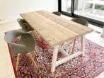steigerhouten tafel (binnen of buiten), Rectangulaire, Modern, Autres essences de bois, 50 à 100 cm