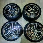 ORIGINEEL MERCEDES 19 INCH BREEDSET AMG VELGEN MET BANDEN, Auto-onderdelen, Ophalen, 19 inch, Banden en Velgen