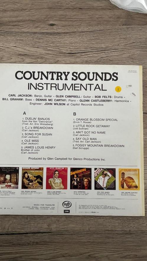 CARL  JACKSON AND  CLENN CAMPBELL, Cd's en Dvd's, Vinyl | Country en Western, Zo goed als nieuw, Overige formaten, Ophalen of Verzenden