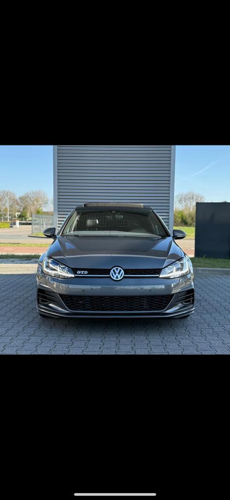 Golf 7.5 gtd 2018, Auto's, Volkswagen, Particulier, Golf, Achteruitrijcamera, Diesel, Euro 6, Berline, 5 deurs, Automaat, Leder