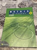 Matrix wiskunde 4 Plusboek 5 uur Correctiesleutel, Boeken, ASO, Wiskunde A, Ophalen of Verzenden, Zo goed als nieuw