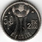 België: 50 Frank 2000 NL EK Voetbal Morin992 KM#214.1 Ref 16, Postzegels en Munten, Ophalen of Verzenden, Metaal, Losse munt