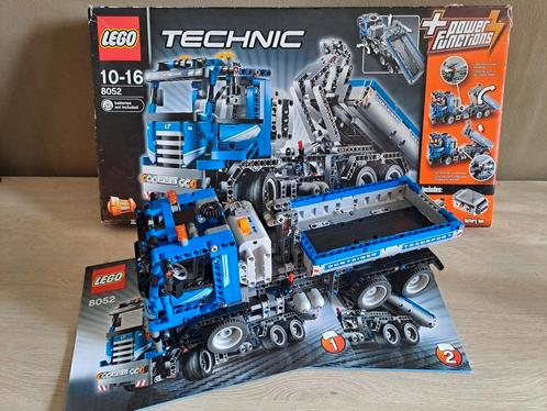 Lego Technic 8052 Container Truck 100% compleet, Kinderen en Baby's, Speelgoed | Duplo en Lego, Zo goed als nieuw, Lego, Ophalen