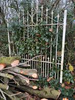 Antieken gietijzeren hek, Tuin en Terras, Tuinhekken en Hekwerk, Ophalen, Gebruikt, IJzer, Spijlenhekwerk
