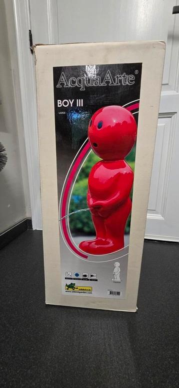 Ubbink Acqua Arte Boy III 67cm rood spuitfiguur Fontein  beschikbaar voor biedingen