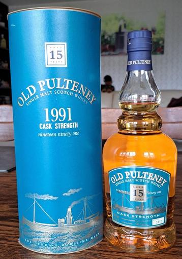 Fles whisky Old pulteney beschikbaar voor biedingen