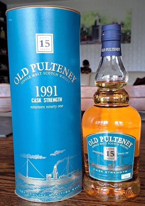 Fles whisky Old pulteney, Verzamelen, Wijnen, Nieuw, Overige typen, Overige gebieden, Vol, Ophalen of Verzenden