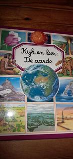 Boek kinderboek ´Kijk en Leer - de aarde´, Ophalen, Zo goed als nieuw