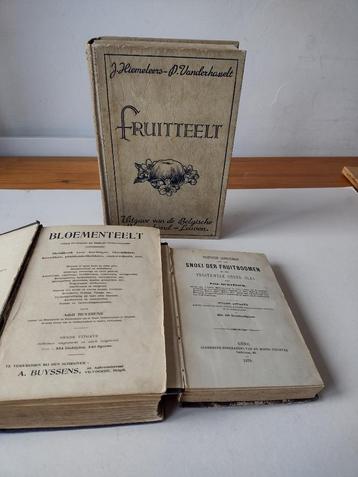 Oude boeken Fruitteelt -Bloementeelt en snoei der fruitbomen