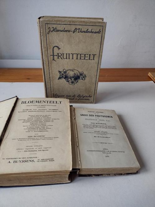 Livres anciens - Culture fruitière - Floriculture et élagage, Antiquités & Art, Antiquités | Livres & Manuscrits, Enlèvement ou Envoi