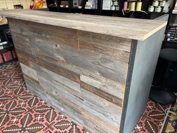 Toog (front uit steigerhout) beschikbaar voor biedingen