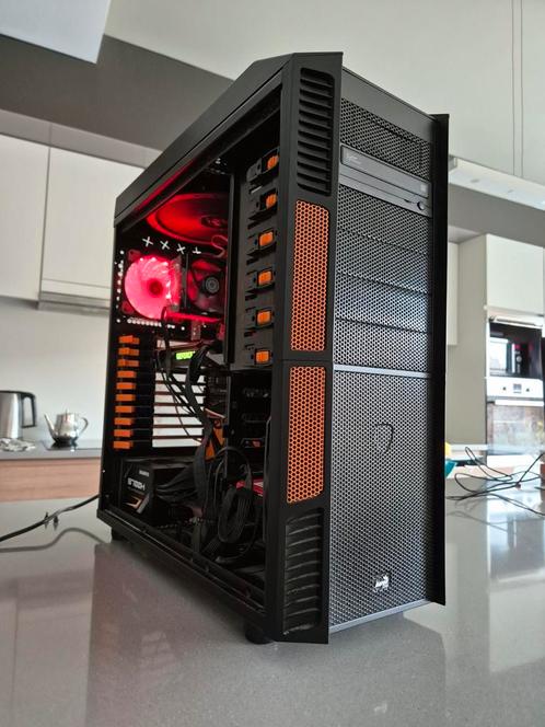 Gaming pc I7 GTX 1080 TI 11gb SSD, Computers en Software, Desktop Pc's, Zo goed als nieuw, HDD, SSD, Gaming, Ophalen