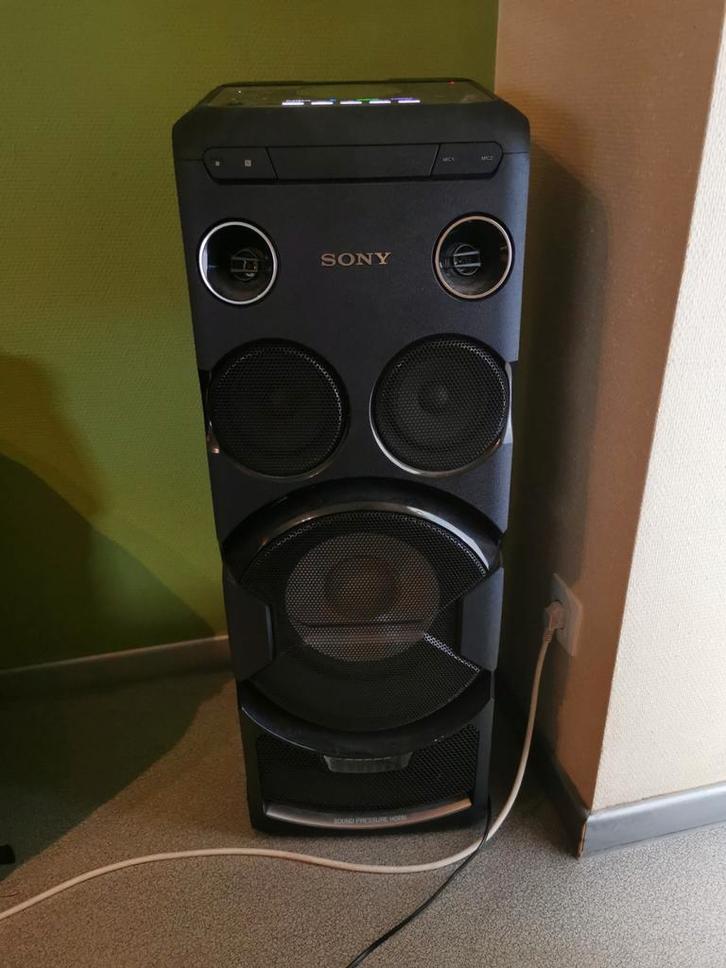 Party box Sony MHC_V77DW, TV, Hi-fi & Vidéo, Appareil pour karaoké, Enlèvement