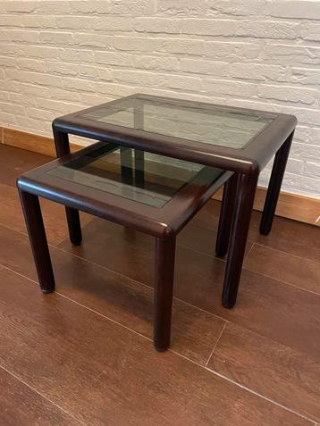 Salontafel vintage 2 delig beschikbaar voor biedingen