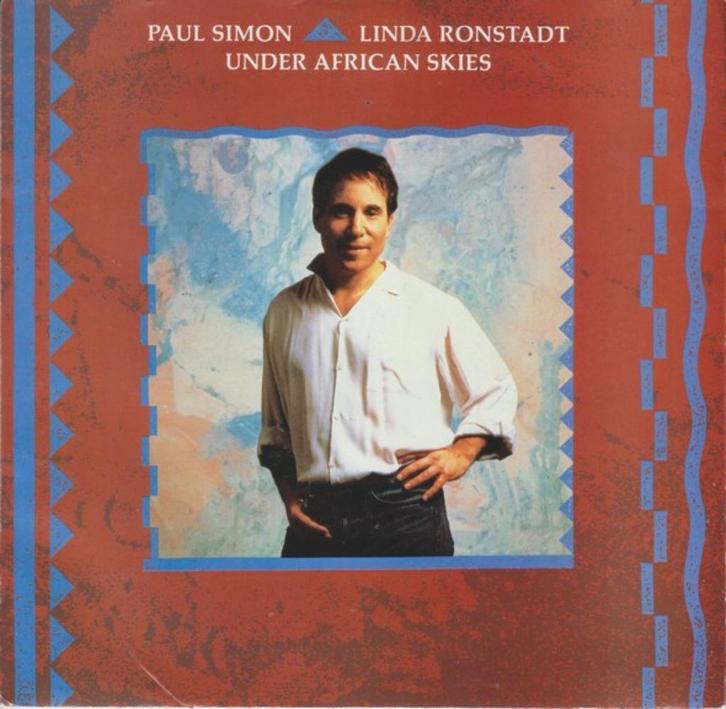 single paul simon--under african skies--, Cd's en Dvd's, Vinyl Singles, Gebruikt, Single, Pop, 7 inch, Ophalen of Verzenden