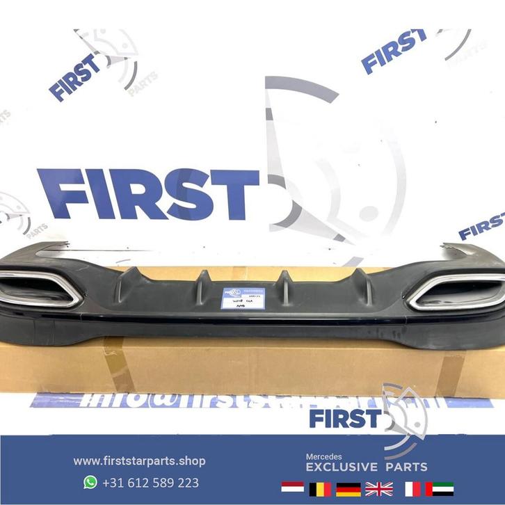 C118 W118 CLA AMG DIFFUSER origineel Mercedes CLA Klasse AMG, Autos : Pièces & Accessoires, Autres pièces automobiles, Mercedes-Benz