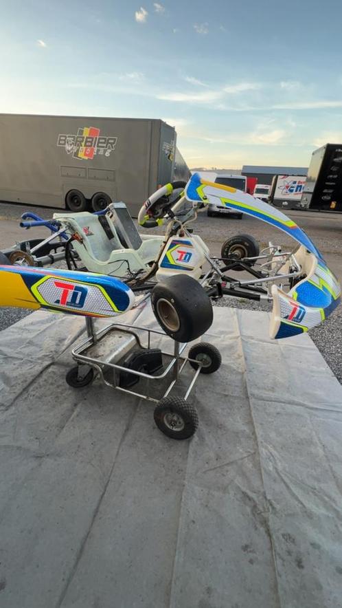 TD kart chassis, Sport en Fitness, Karting, Gebruikt, Kart, Ophalen