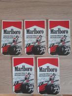 5x marlboro sticker grand prix f1 Monaco 82, Verzamelen, Ophalen of Verzenden, Zo goed als nieuw, Auto of Motor