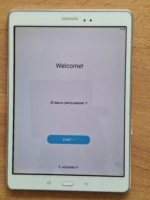Tablet Galaxy Tab A SM T-550, Computers en Software, Android Tablets, Zo goed als nieuw, Wi-Fi, 10 inch, 16 GB, Uitbreidbaar geheugen
