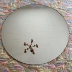 Ronde spiegel, Huis en Inrichting, Woonaccessoires | Spiegels, Ophalen, Rond, Zo goed als nieuw, Minder dan 100 cm