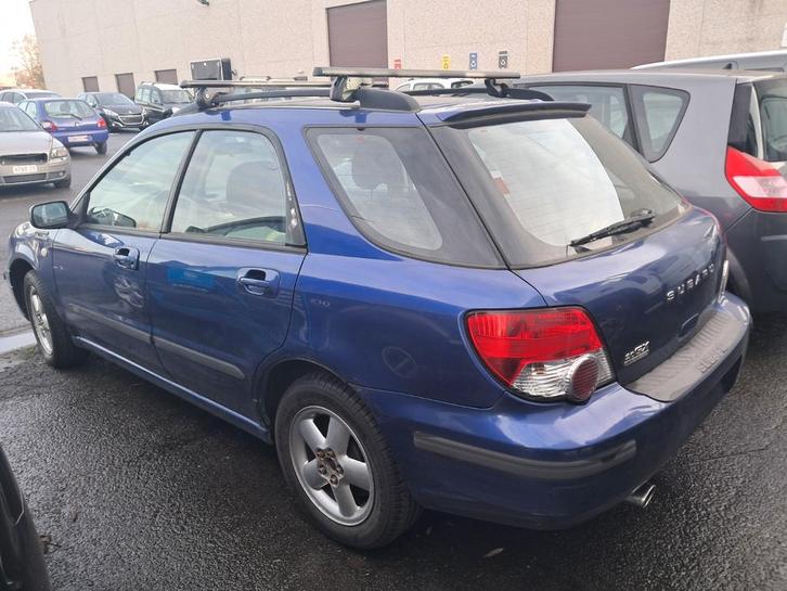 Subaru Impreza plus 2.0, Auto's, Subaru, Particulier, Impreza, 4x4, Benzine, Euro 3, Break, 5 deurs, Blauw, Zwart, Ophalen