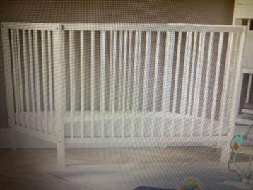 Lit bebe blanc 60x120 cm  beschikbaar voor biedingen