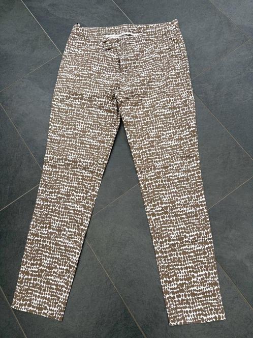 Mooie broek Xandres mt 44, Kleding | Dames, Broeken en Pantalons, Zo goed als nieuw, Maat 42/44 (L), Bruin, Lang, Ophalen of Verzenden