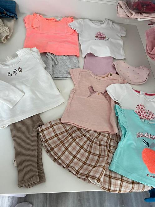 Babykleren meisje, Kinderen en Baby's, Babykleding | Baby-kledingpakketten, Maat 56, Ophalen