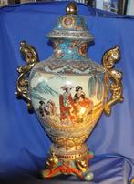 D grande potiche couverte satsuma decor geishas, Enlèvement ou Envoi