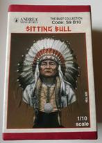 Buste de Sitting Bull de marque Andréa, Comme neuf, Plus grand que 1:35, Personnage ou Figurines, Enlèvement ou Envoi