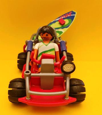 Playmobil summer fun  : Strandbuggy met surfer, Enlèvement ou Envoi, Comme neuf