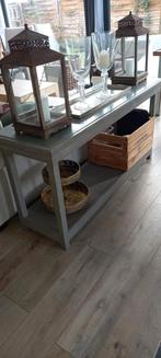 prachtige landelijke sidetafels 2 stuks, Huis en Inrichting, Ophalen, Gebruikt