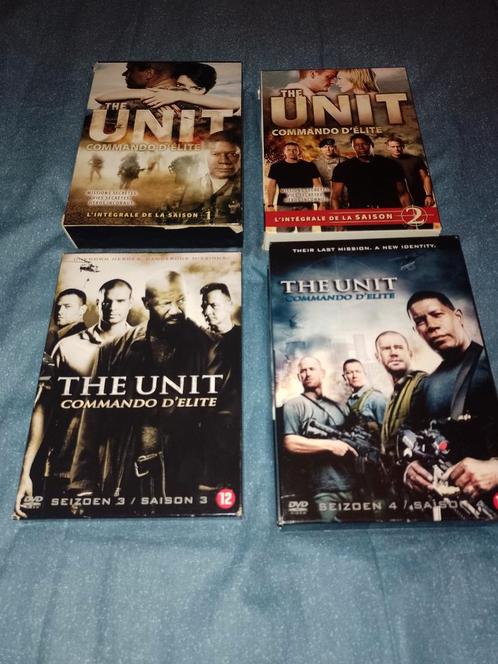 Te koop volledige dvd-boxset seizoenen 1 tot 4 The Unit-seri, Cd's en Dvd's, Dvd's | Tv en Series, Zo goed als nieuw, Actie en Avontuur