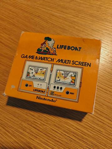 Jeu et montre Lifeboat Nintendo disponible aux enchères