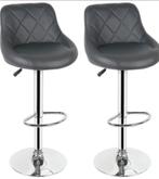 4 tabourets de bar réglables en hauteur et pivotants, Maison & Meubles, Tabourets de bar, 4 tabourets, Enlèvement