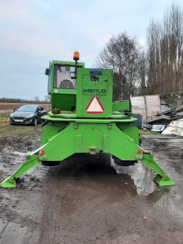 Merlo roterende verreiker, Zakelijke goederen, Machines en Bouw | Kranen en Graafmachines, Verreiker, Ophalen