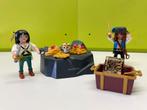 Playmobil schatkist met piraten 6683, Kinderen en Baby's, Speelgoed | Playmobil, Ophalen, Zo goed als nieuw, Complete set