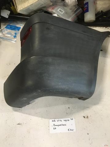 Mercedes Vito 109cdi 2005 Bumperhoek Rechtsachter beschikbaar voor biedingen
