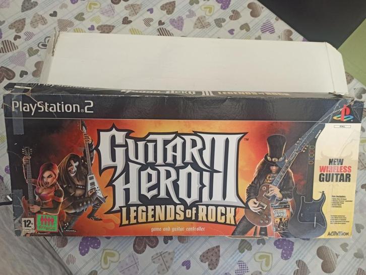 Guitar Hero 3 ps2 legends of rock, Games en Spelcomputers, Games | Sony PlayStation 2, Zo goed als nieuw, Muziek, 1 speler, Vanaf 12 jaar