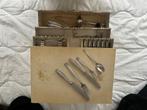 Bestekkoffer, Huis en Inrichting, Ophalen, Gebruikt, Bestekset, Inox of Chroom